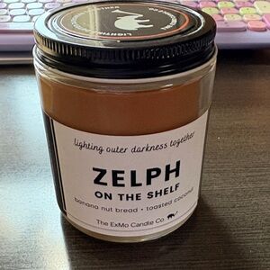 ZELPH On The Shelf Banana Nut Bread Candle - Brown Wax